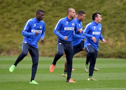 Inter, seduta sotto la pioggia in vista della Samp