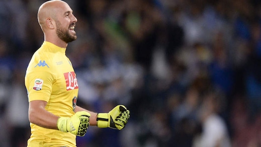 Napoli, lista anti-Milan: recuperato Reina