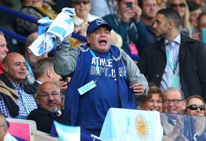 Mondiali Rugby, Maradona scatenato per l'Argentina