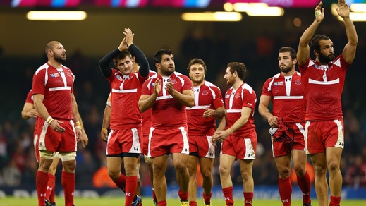 L'uomo dei fenicotteri spinge la Georgia