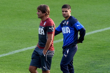 Italia, Insigne torna a casa