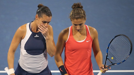 Pechino, Pennetta ed Errani ko con Hingis e Mirza