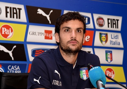 Parolo, le foto della conferenza: «A Baku come una finale»