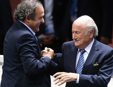 Fifa: sospesi per 90 giorni Blatter, Platini e Valcke