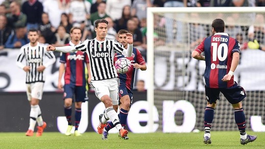 Bologna, per Maietta contusione al ginocchio