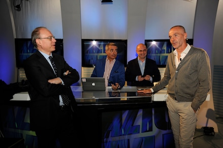 Lazio, intervista esclusiva di Pioli al Corriere dello Sport-Stadio: le foto dell'incontro
