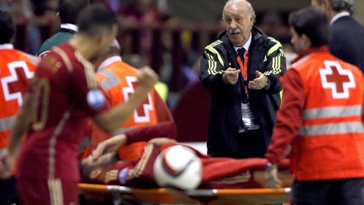 Juve, si ferma Morata: fuori in barella con la Spagna. Niente frattura