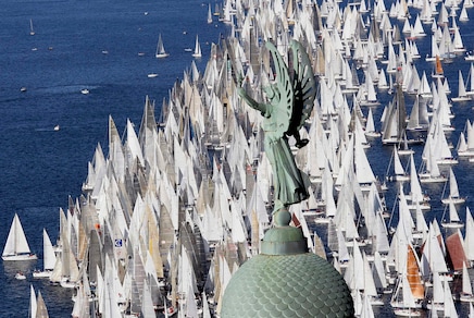 Bora su Trieste, annullate regate odierne Barcolana