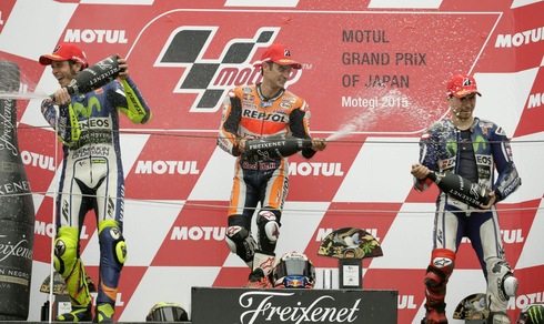 MotoGp, trionfa Pedrosa ma Rossi precede Lorenzo e il Mondiale si avvicina