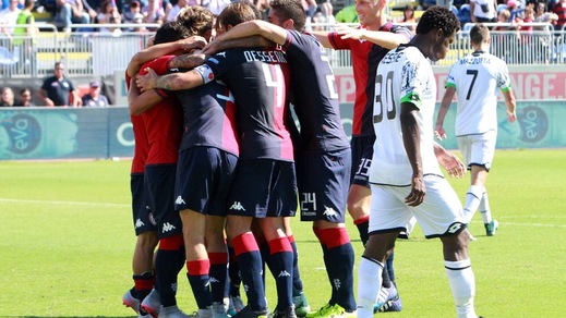 Il Cagliari torna in vetta. Cesena ko al Sant'Elia