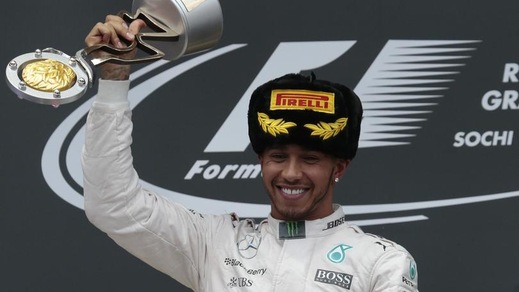 F1, Gp Sochi: trionfo Hamilton, Vettel secondo