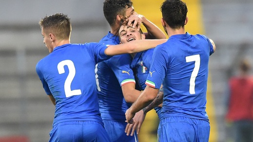 Under 21, Italia-Irlanda 1-0 Parigini gol, rosso per Bernardeschi