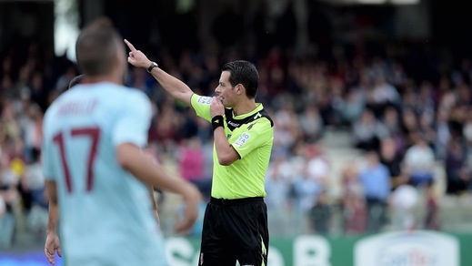 Avellino, dirige Pezzuto. Rapuano per il Cagliari