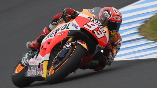 MotoGp Australia, Rossi solo nono: domina Marquez