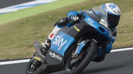 Moto3, seconda fila per Fenati al GP d'Australia