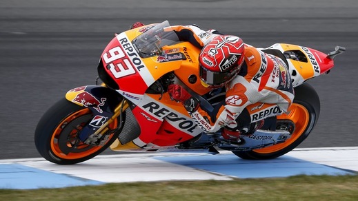 MotoGp, super Marquez: trionfo in Australia a 1,80