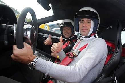 Porsche, Nibali scende in pista su una GT3