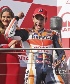 Moto Gp: dominio Marquez a Phillip Island, Rossi solo 4°