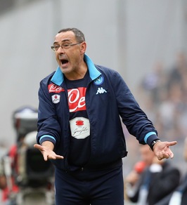 Sarri: «Napoli ci trascina, ma l'euforia è pericolosa»