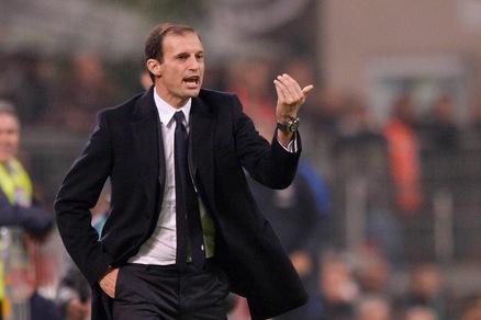 Allegri: «Scudetto? Dimezzare lo svantaggio entro Natale»