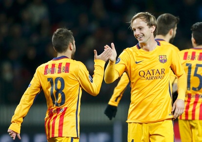 Champions, Bate Borisov-Barcellona 0-2: doppietta di Rakitic
