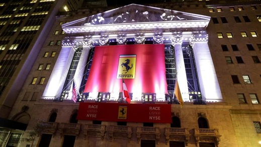 Ferrari, prezzo azioni fissato a 52 dollari
