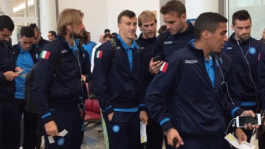 Europa League: Napoli partito in ritardo