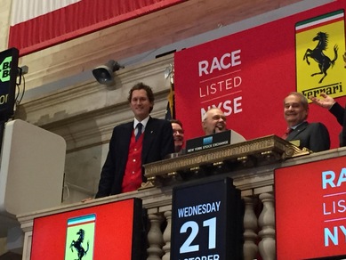 Ferrari, Maranello conquista Wall Street