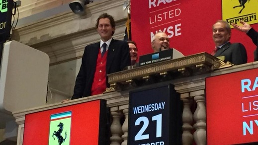 Ferrari, Maranello conquista Wall Street