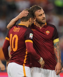 Roma, Totti: «Io e De Rossi ultime bandiere»