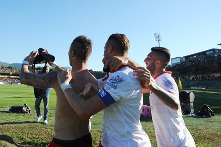 Ternana-Perugia, Ardemagni decide il derby: selfie sotto la curva
