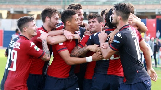 Cagliari, Farias show: doppietta nel 4-1 al Trapani