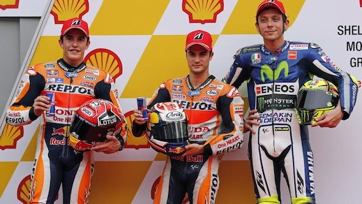 Motogp, Gp Malesia: pole Pedrosa, Rossi in prima fila