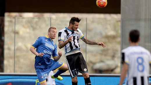 Udinese-Frosinone 1-0: Lodi segna e beffa Leali