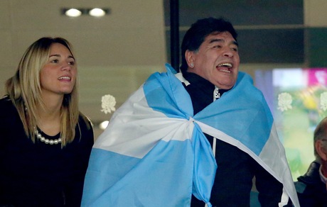 Maradona, ancora un tifo scatenato per l'Argentina