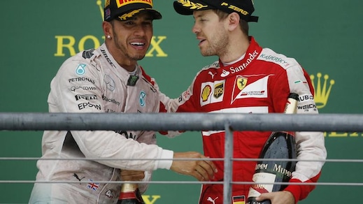 F1 Ferrari, Vettel: «Hamilton, ci stiamo avvicinando»