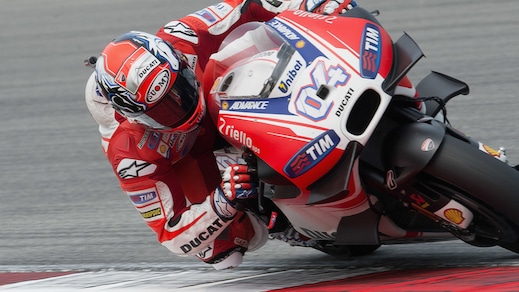 MotoGp Ducati, Dovizioso: «Abbiamo perso troppi punti»