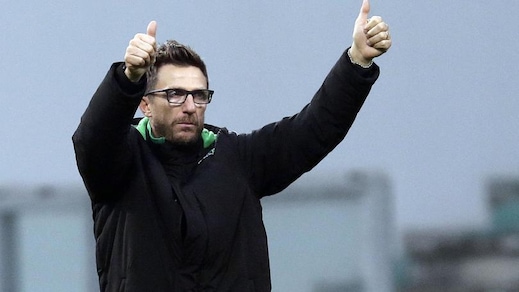 Di Francesco: «Juve è in forte crescita»