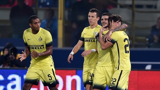 Bologna-Inter 0-1 decide Icardi. Espulsi Melo e Mancini