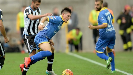 Frosinone, per Castillo fastidio all'adduttore