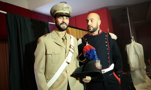 Napoli, il backstage del calendario: Reina e Albiol in divisa