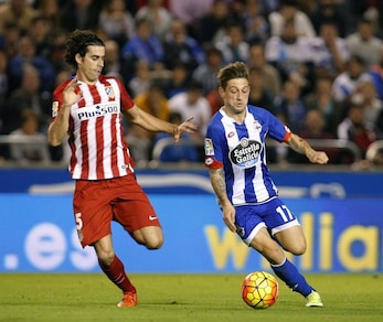 Deportivo-Atletico Madrid 1-1, Perez beffa Simeone
