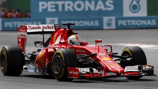 F1, Vettel partirà terzo in Messico