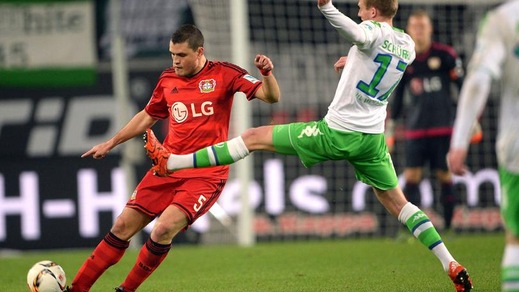 Bayern Leverkusen ko 2-1 contro il Wolfsburg