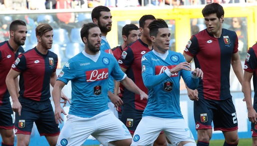 Genoa-Napoli in diretta, le formazioni ufficiali