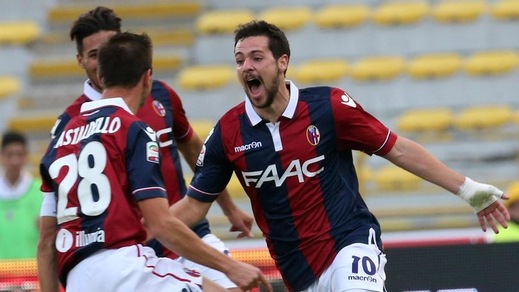 Bologna-Atalanta 3-0, Destro festeggia il primo gol in campionato