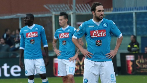 Genoa-Napoli, voti e pagelle: Mertens pericoloso, Albiol dirige