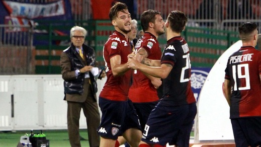 Cagliari, ripreso il Cesena con Ceppitelli-Di Gennaro
