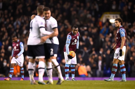 Tottenham, tris all'Aston Villa