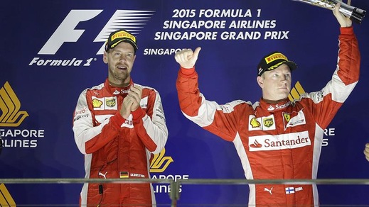 F1, Vettel e Raikkonen alle Finali Mondiali Ferrari